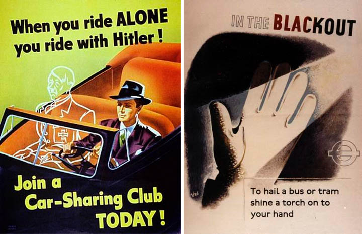 A3 Wall POSTER Print Art Ride With Hitler Car Sharing World War 2 #1 